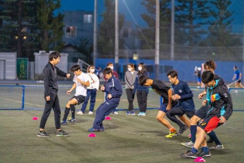 日本体育大学ホッケー部での臨床実習＜柔道整復コース＞