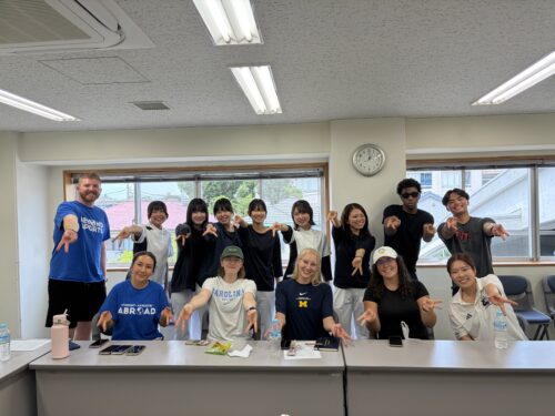海外大学生の受入プログラムを実施しました
